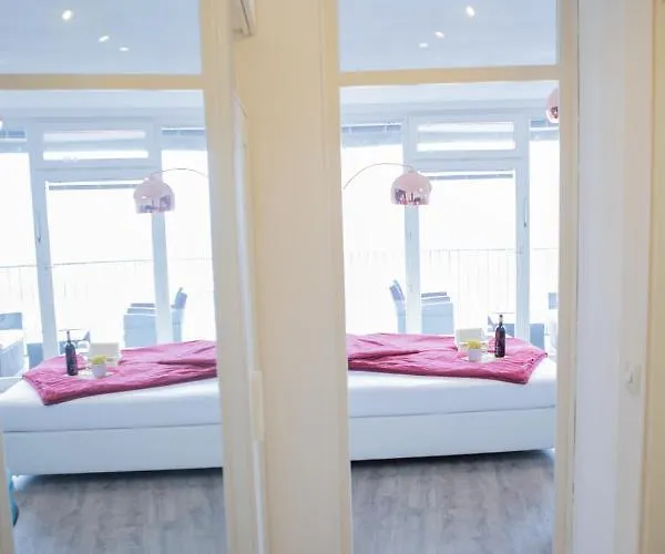 Modernes Mit Tollem Blick Ueber Stadt 公寓 奥格斯堡